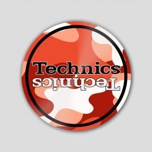 SLIPMAT CAMUFLAJE ROJO