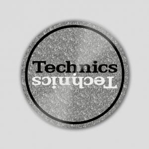 SLIPMAT GLITTER PLATA