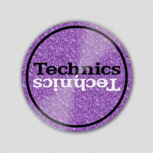 SLIPMAT GLITTER PURPURA