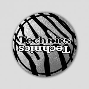 SLIPMAT PIEL ZEBRA PLATA
