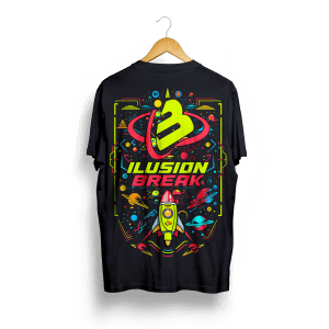CAMISETA ILUSION BREAK "SPACE ROCKET"