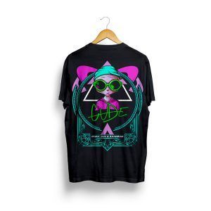 CAMISETA CUDE "PEACE, LOVE & BREAKBEAT"