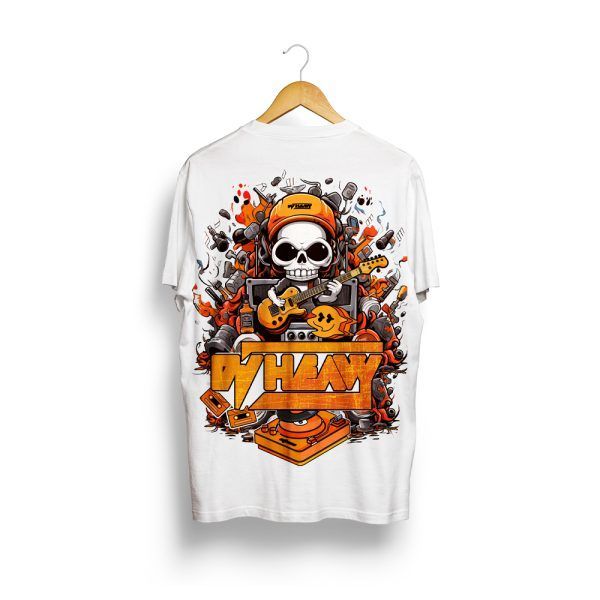 CAMISETA DJ HEAVY "SKULL"