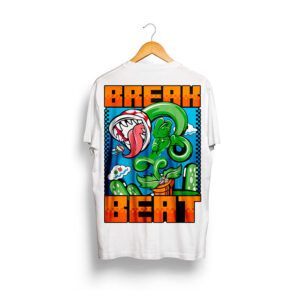 CAMISETA BOWSER "BREAK BEAT"