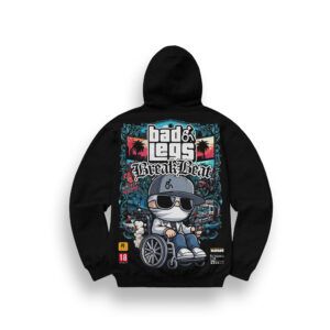 SUDADERA CON CAPUCHA BAD LEGS "BREAKBEAT"