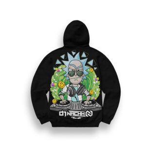 SUDADERA CON CAPUCHA DJ NACHH "RICK IN THE MIX"