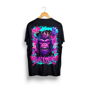 CAMISETA BLACK MOON "ANGRY MONKEY"