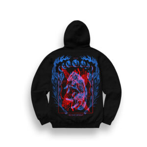 SUDADERA CON CAPUCHA SR LOBO "3D"