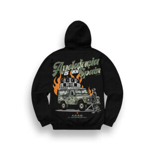 SUDADERA CON CAPUCHA ANDALUCIA IS NOT SPAIN "NACION ANDALUZA"