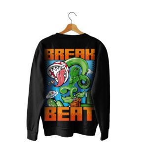 SUDADERA BOWSER «BREAK BEAT»