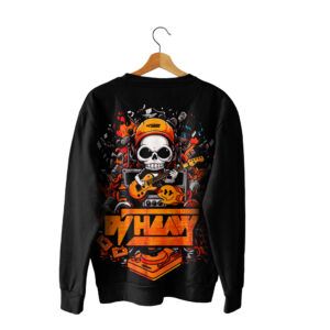 SUDADERA DJ HEAVY «SKULL»