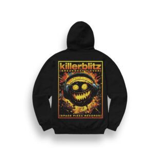 SUDADERA CON CAPUCHA KILLERBLITZ «BREAKBEAT 4 EVER»