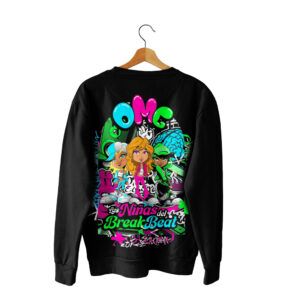 SUDADERA LAS NIÑAS DEL BREAKBEAT "OMG"