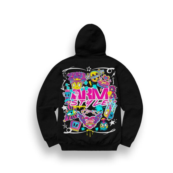 SUDADERA CON CAPUCHA ARM STYLE «KAOS»