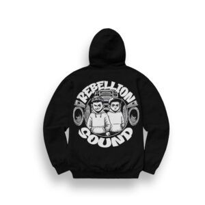 SUDADERA CON CAPUCHA REBELLION SOUND «ESSENCE»
