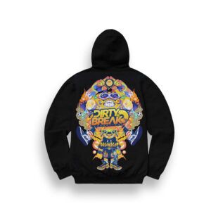 SUDADERA CON CAPUCHA DIRTY BREAK «BREAKBEAT»
