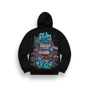 SUDADERA CON CAPUCHA DEEJAYSKIN «DRUM AND BASS»