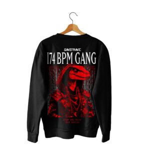 SUDADERA SAVE THE RAVE «174 BPM»