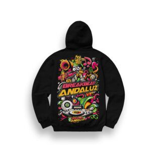 SUDADERA CON CAPUCHA BREAKBEAT ANDALUZ «GET IT DONE»