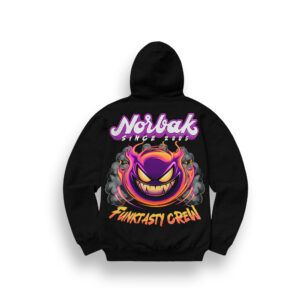 SUDADERA CON CAPUCHA NORBAK «DARK FLAMA»