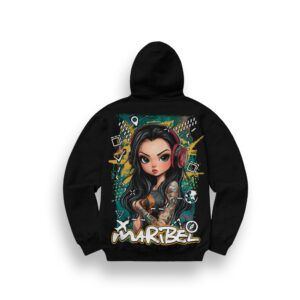 SUDADERA CON CAPUCHA MARIBEL «BREAKBEAT GIRL»