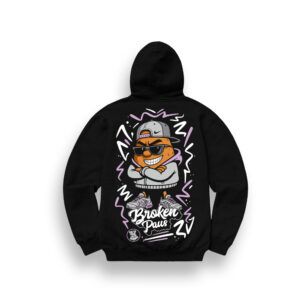 SUDADERA CON CAPUCHA BROKEN PAUS «PAPA STYLE»