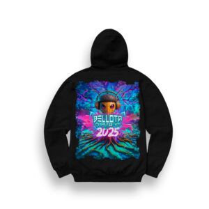 SUDADERA CON CAPUCHA BELLOTA FESTIVAL «2025»