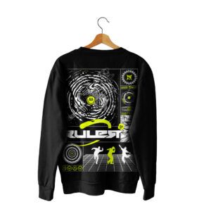 SUDADERA RULER «ACID GRID»