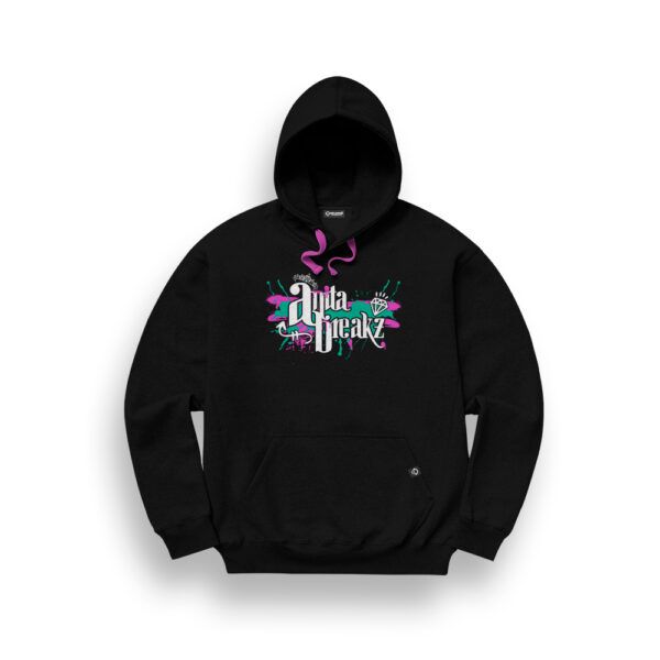 SUDADERA CON CAPUCHA ANITA BREAKZ «PINK VIBES»