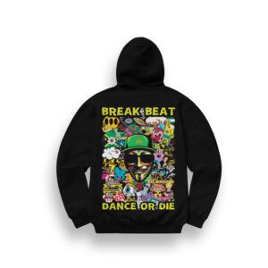 SUDADERA CON CAPUCHA GODINO «DANCE OR DIE»