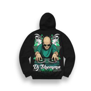 SUDADERA CON CAPUCHA DJ SHEMMA «PERCEPTION»