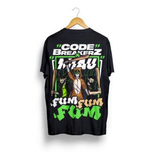 CAMISETA CODE BREAKERZ & MIAU «FUM»