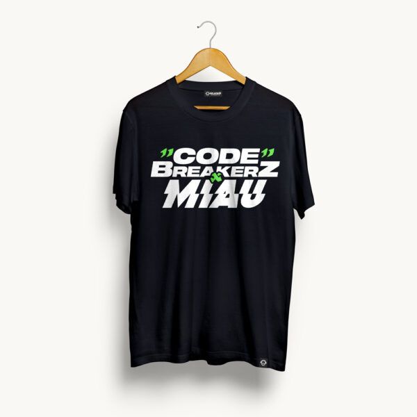CAMISETA CODE BREAKERZ & MIAU «FUM»