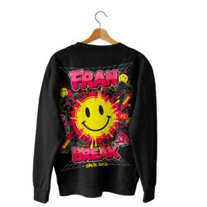 SUDADERA FRAN BREAK «FEEL THE RAVE»