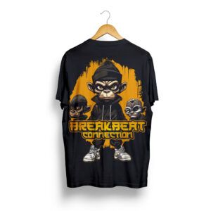 CAMISETA BREAKBEAT CONNECTION "PRIMATE HUSTLE"