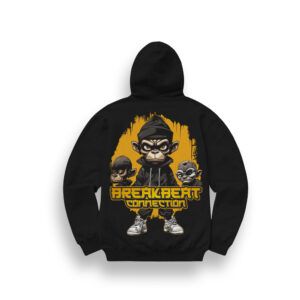 SUDADERA CON CAPUCHA BREAKBEAT CONNECTION "PRIMATE HUSTLE"