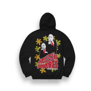 SUDADERA CON CAPUCHA PRAY FOR BASS "AGUSTÍN PODERES"