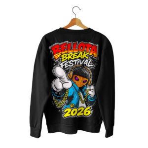 SUDADERA BELLOTA FESTIVAL "BELLOTA MAN"
