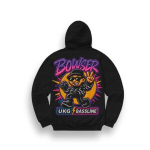 SUDADERA CON CAPUCHA BOWSER "UKG"