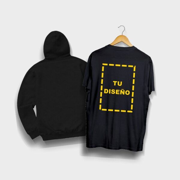 Camiseta y sudadera personalizadas con tu diseño