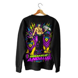 SUDADERA BREAKBEAT ANDALUZ "RAVER KINGDOM"
