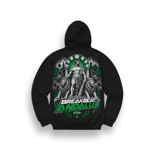 SUDADERA CON CAPUCHA BREAKBEAT ANDALUZ "CULTURA"
